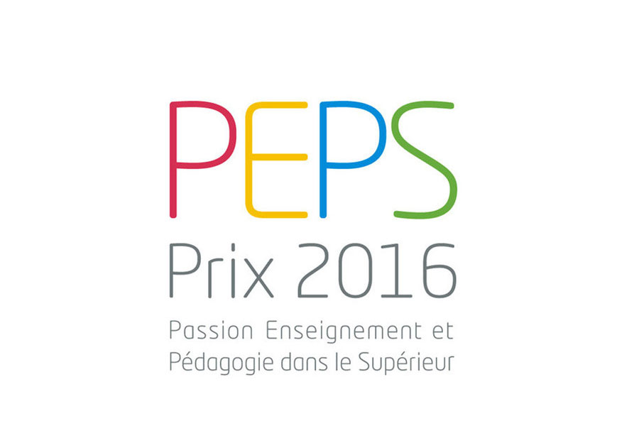Prix PEPS "Passion Enseignement et Pédagogie dans le Supérieur" 2016